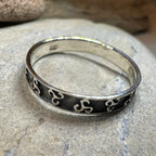 Minimalist Triple Spiral Ring Ring La Vie Bien Minimalist Triple Spiral Ring