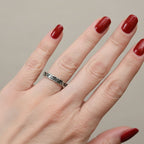 Minimalist Triple Spiral Ring Ring La Vie Bien Minimalist Triple Spiral Ring