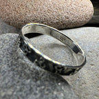 Minimalist Triple Spiral Ring Ring La Vie Bien Minimalist Triple Spiral Ring