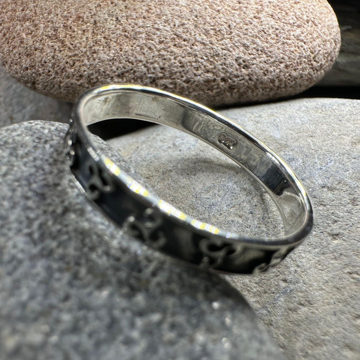 Minimalist Triple Spiral Ring Ring La Vie Bien Minimalist Triple Spiral Ring