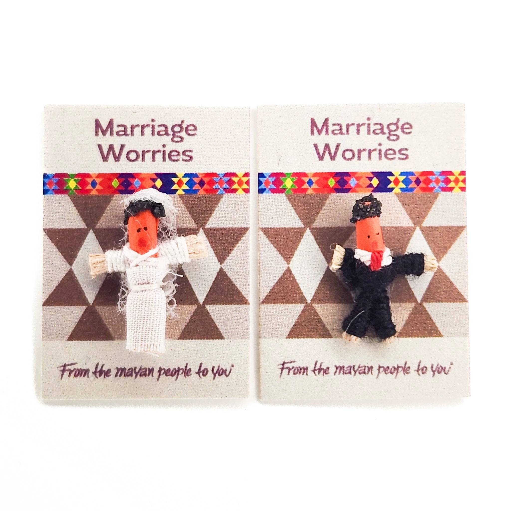 Mini Themed Worry People - Set of 40 by Upavim Crafts
