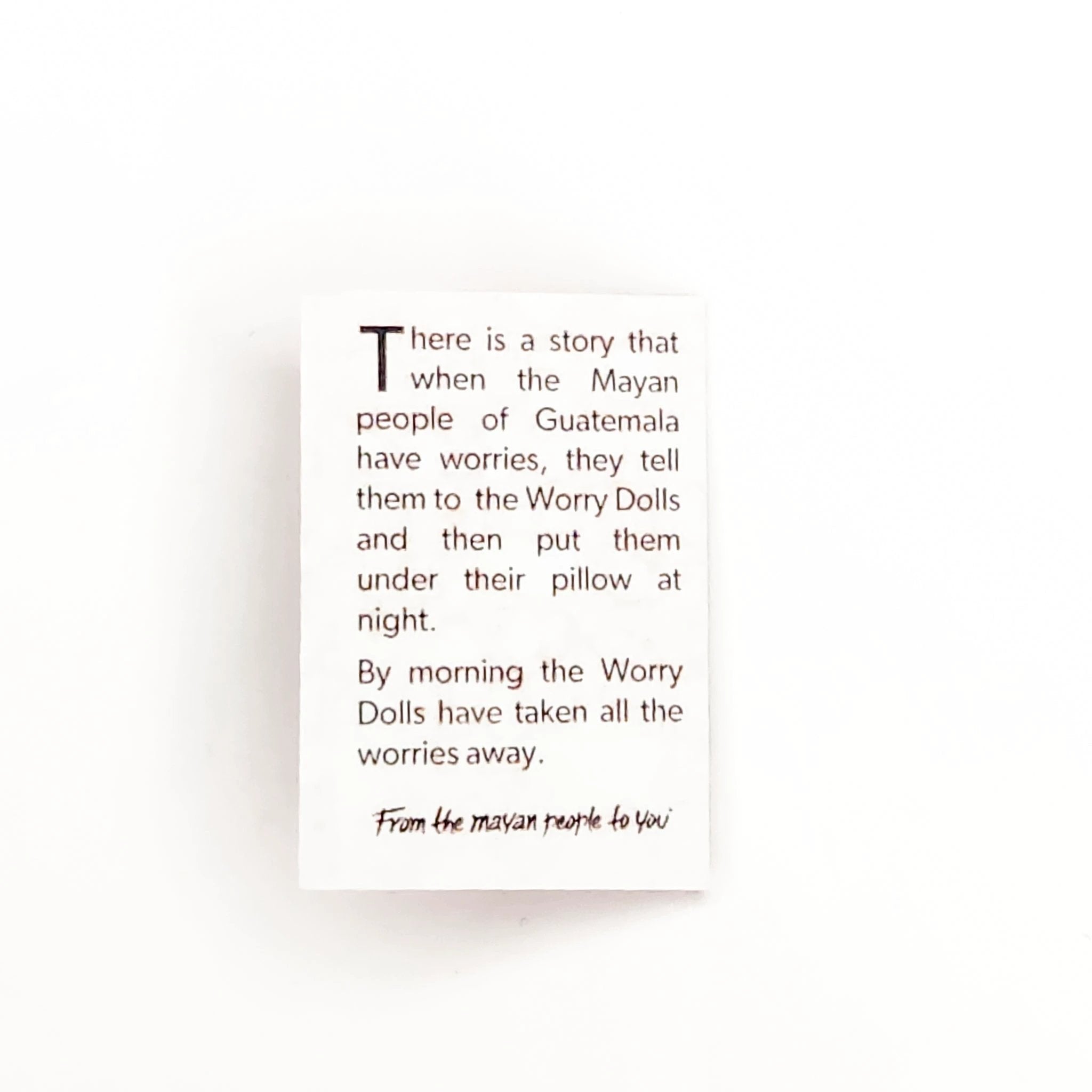 Mini Themed Worry People - Set of 40 by Upavim Crafts