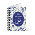 Mio Matrimonio Spiral Journal — Blue Floral Wedding Planner & Guest Memory Book Paper products La Vie Bien Mio Matrimonio Spiral Journal — Blue Floral Wedding Planner & Guest Memory Book