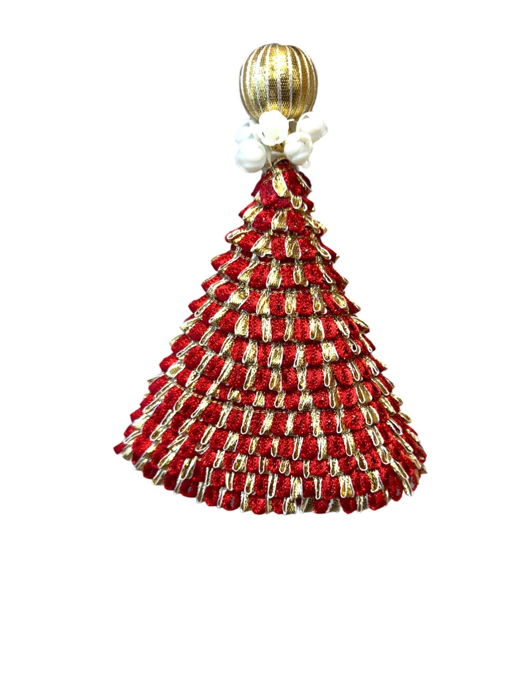 Mirror, Flowers & Bell Lari, Set of 2 Festive Decor La Vie Bien Mirror, Flowers & Bell Lari, Set of 2
