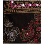 Mirrored Garden Indian Wrap Scarf Scarves & Bandanas La Vie Bien Mirrored Garden Indian Wrap Scarf