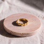Misi Brass Cobblestone Style Band Ring Unisex Rings La Vie Bien Misi Brass Cobblestone Style Band Ring Unisex