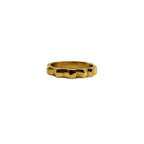 Misi Brass Cobblestone Style Band Ring Unisex Rings La Vie Bien Misi Brass Cobblestone Style Band Ring Unisex