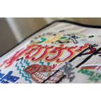 Mississippi Hand - Embroidered Pillow Pillows La Vie Bien Mississippi Hand - Embroidered Pillow