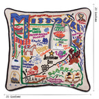 Missouri Hand - Embroidered Pillow Pillows La Vie Bien Missouri Hand - Embroidered Pillow