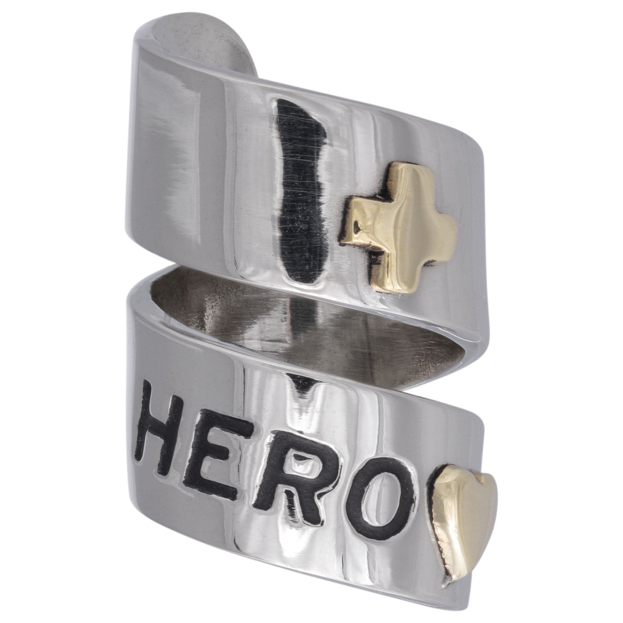 Mixed Metal Super Heroes Stethoscope Charm Charms - Fashion La Vie Bien Mixed Metal Super Heroes Stethoscope Charm