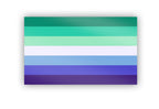 MLM (Man Loving Man) Pride Flag Sticker Sticker La Vie Bien MLM (Man Loving Man) Pride Flag Sticker