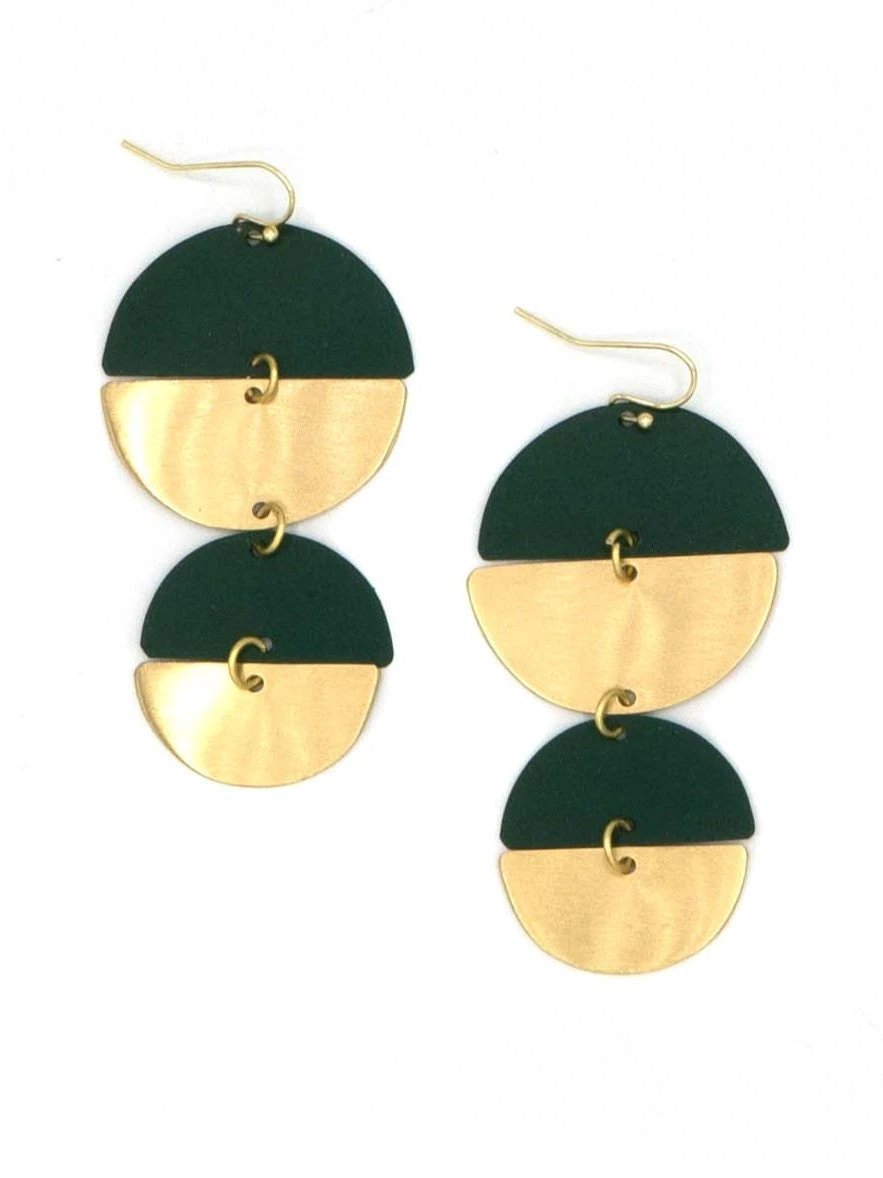 Modern Forest Earrings