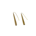 Moja Brass Long Bar Dangle Earrings for Women Earrings La Vie Bien Moja Brass Long Bar Dangle Earrings for Women