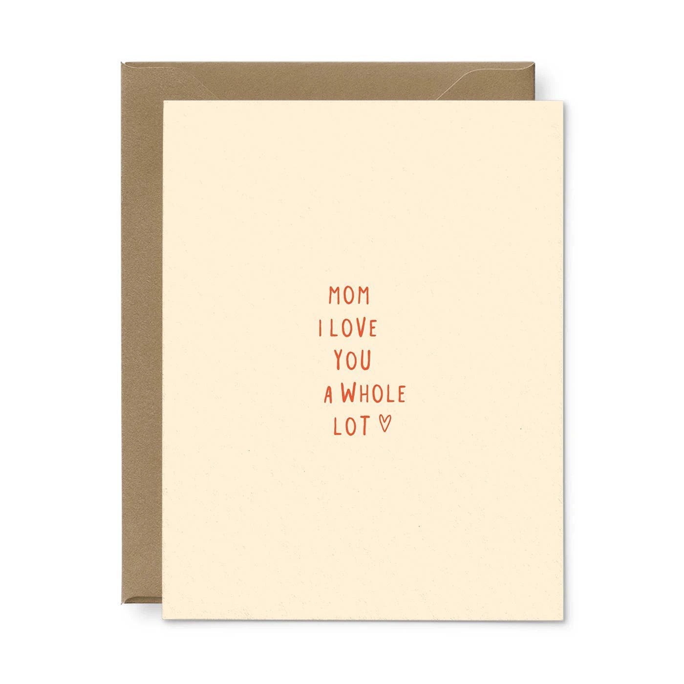 Mom I Love You Mother's Day Greeting Card by Tia Chucha's Centro Cultural & Bookstore