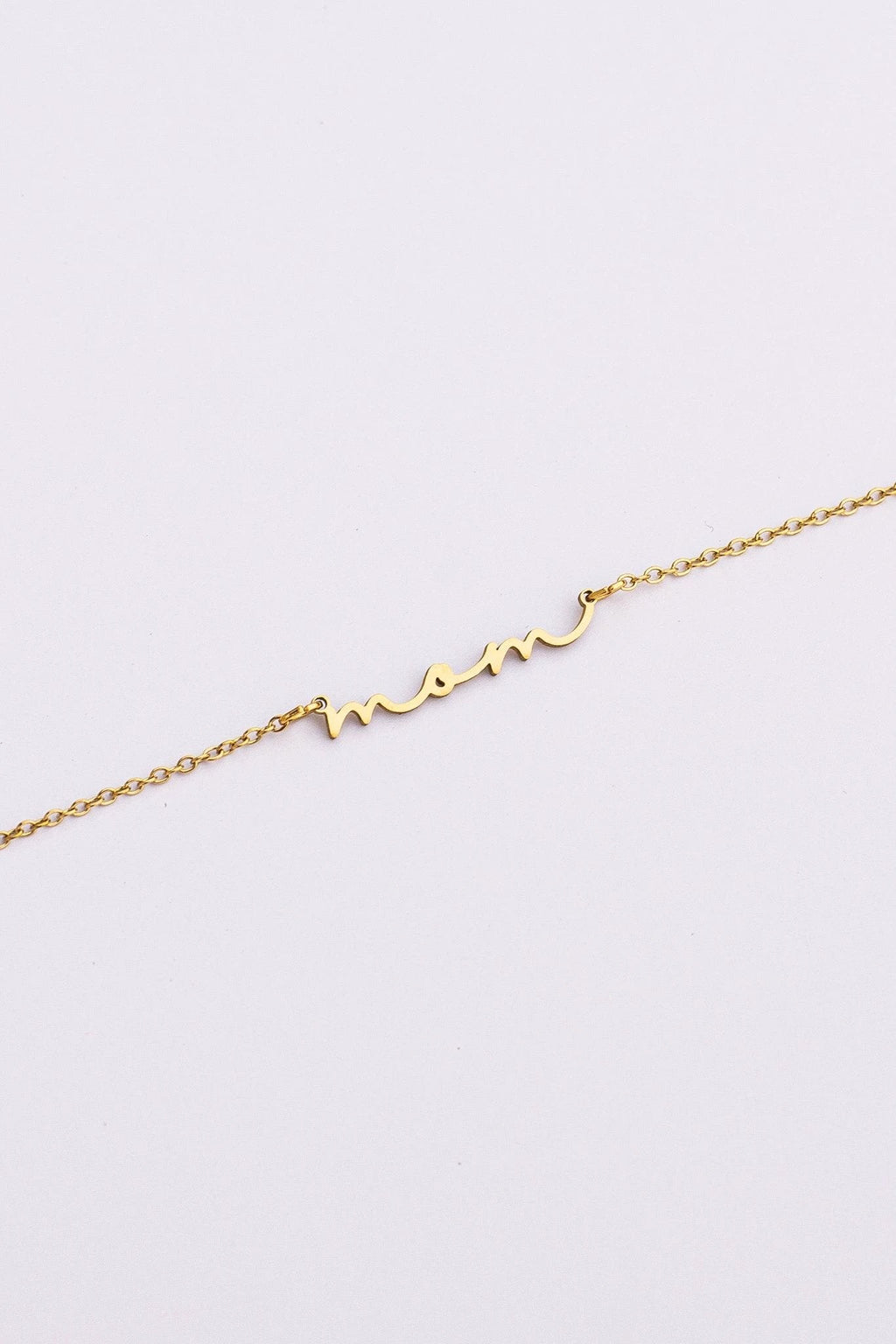 "Mom" Necklace by Rose & Clay