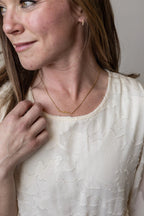 "Mom" Necklace by Rose & Clay