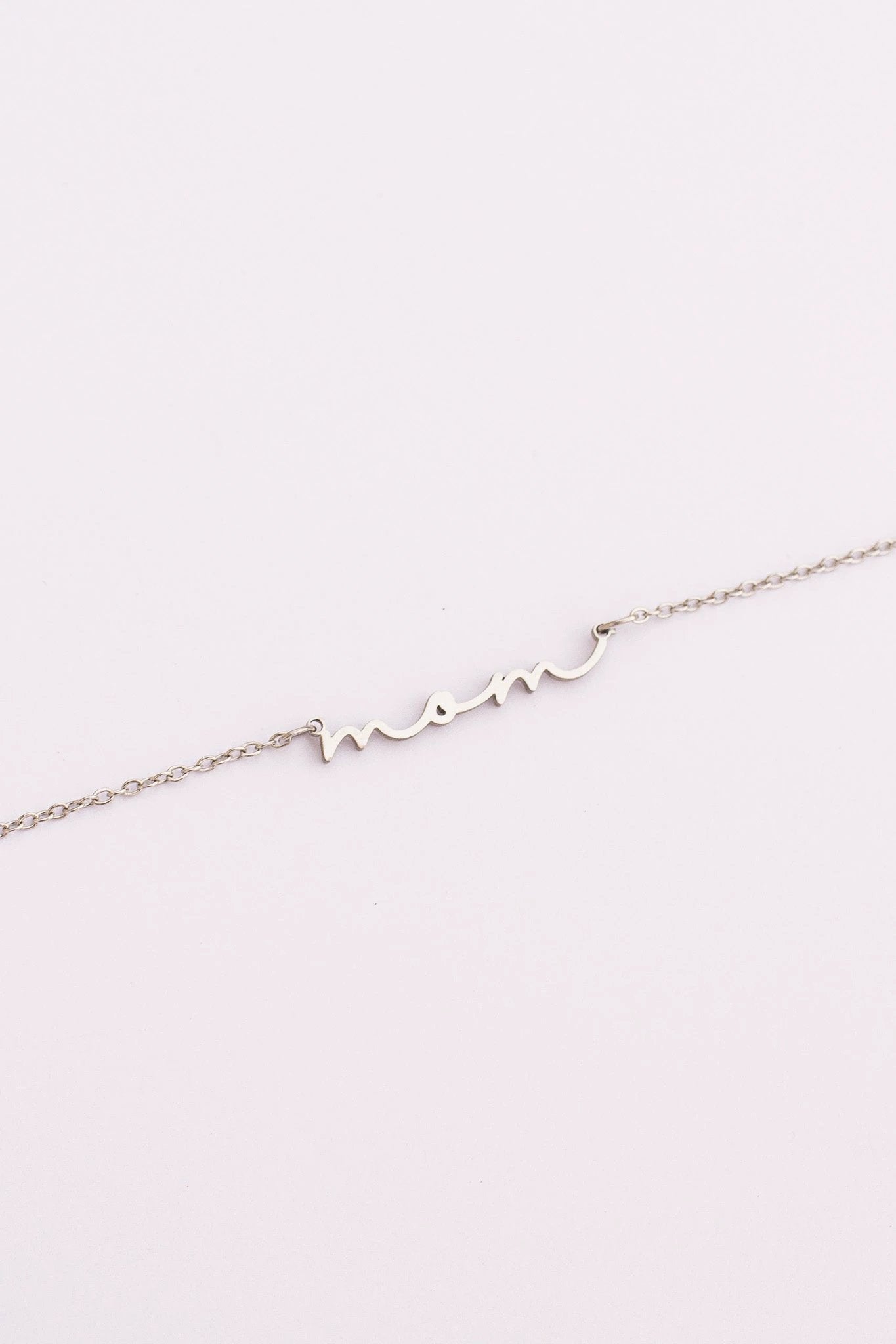 "Mom" Necklace by Rose & Clay
