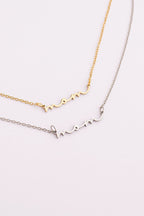 "Mom" Necklace by Rose & Clay