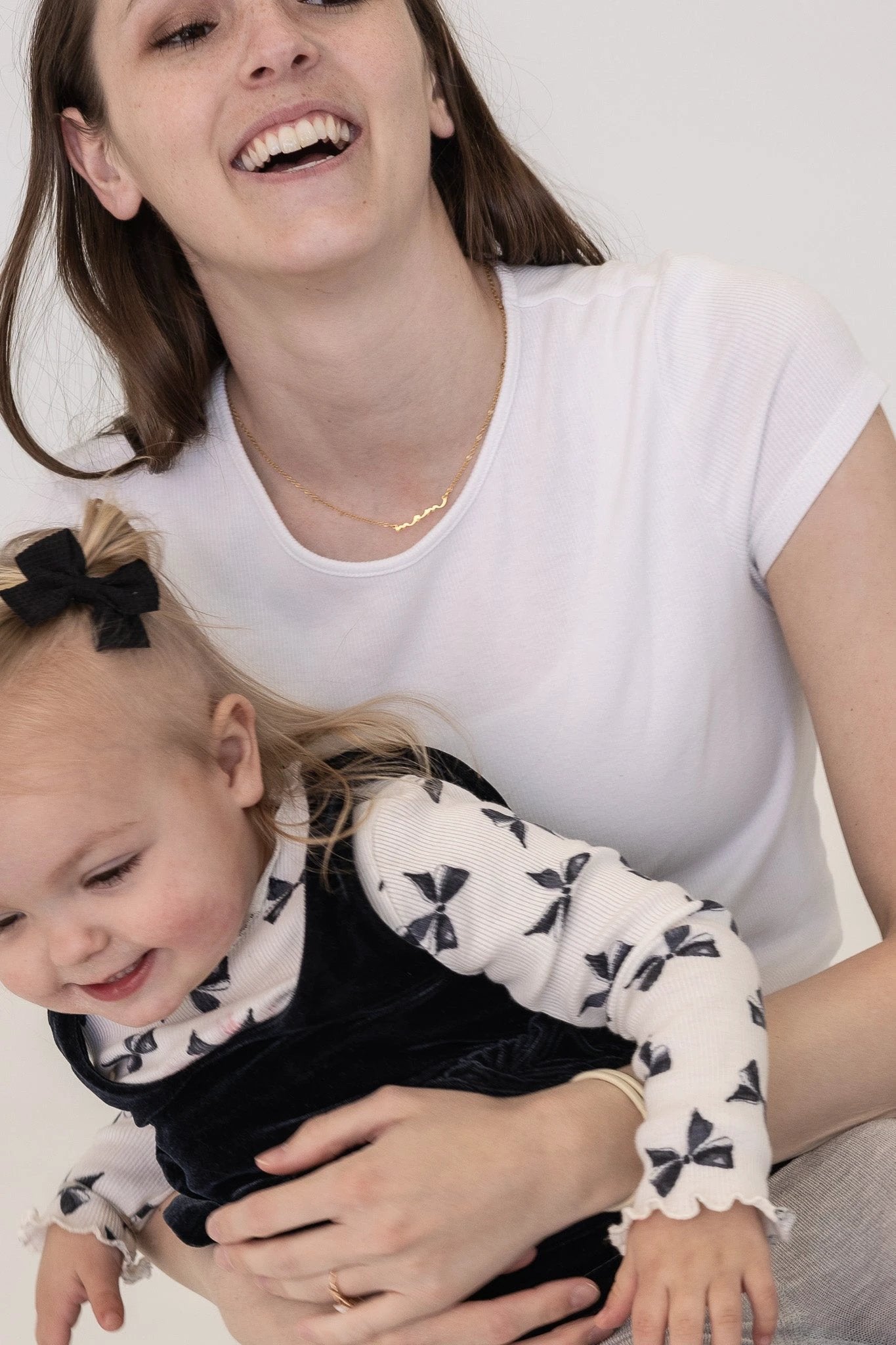 "Mom" Necklace by Rose & Clay