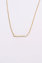 "Mom" Necklace by Rose & Clay