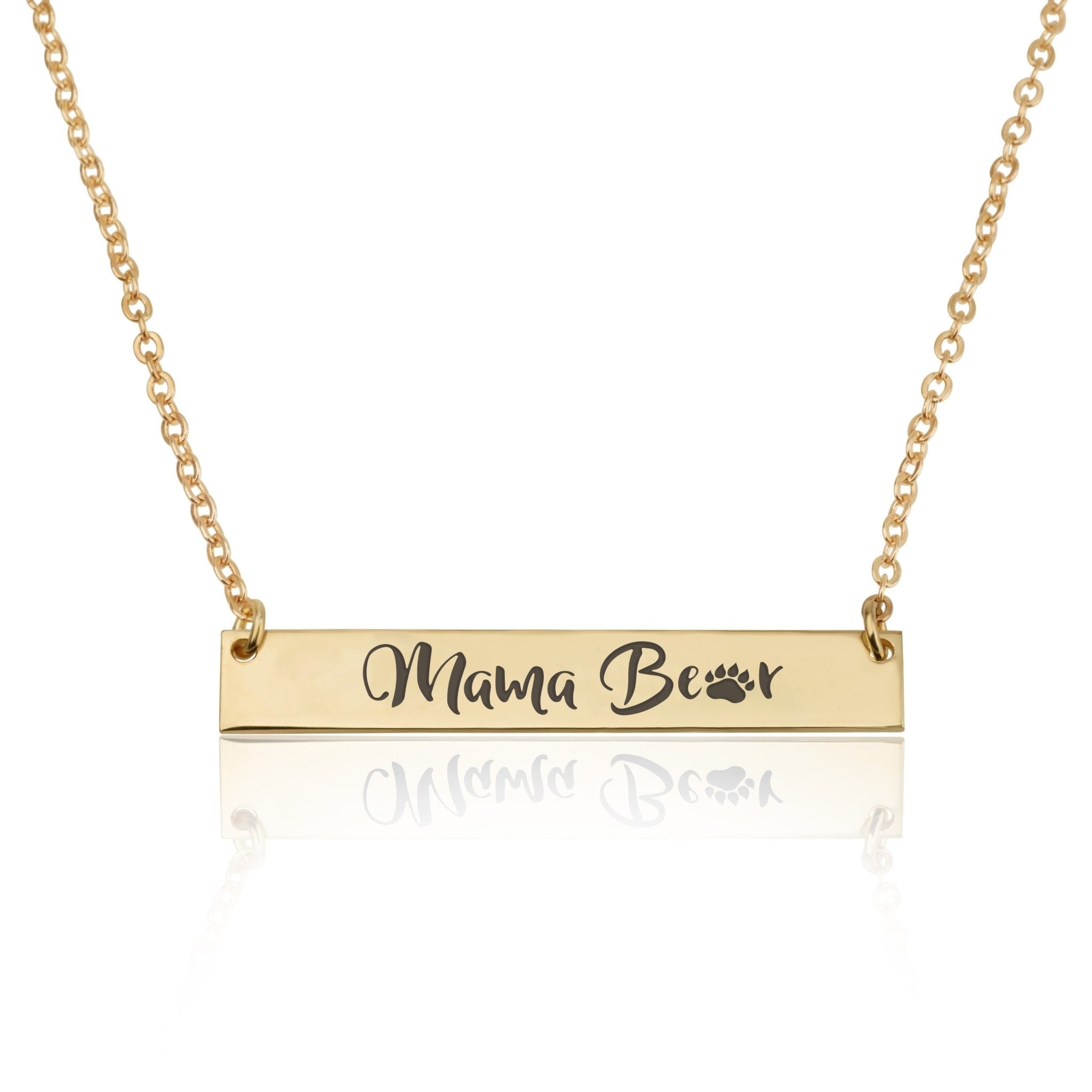 Momma Bear Necklace - Special Mother Gift La Vie Bien Momma Bear Necklace - Special Mother Gift