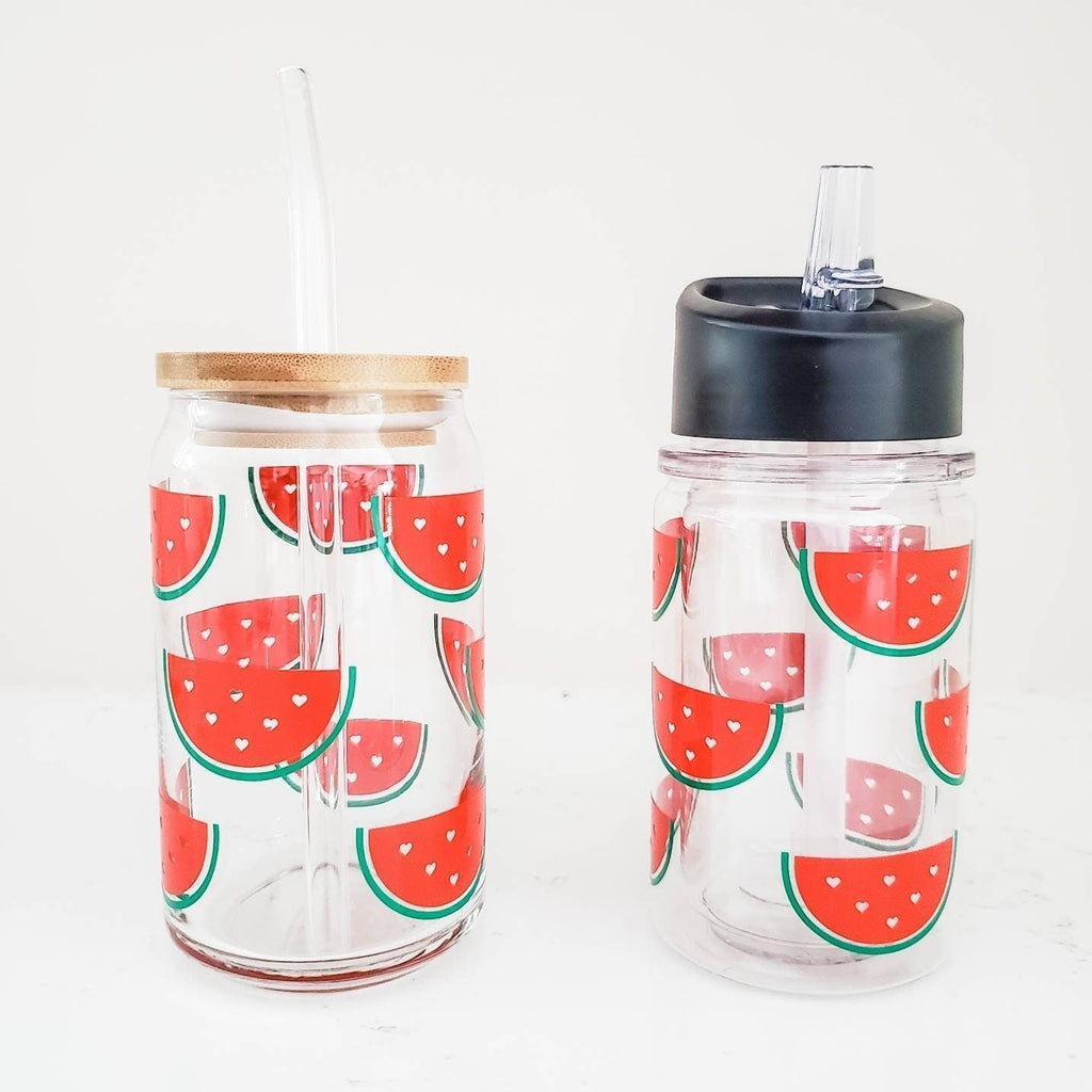 Mommy and Me Matching Summer Fruit Cups Drinkware La Vie Bien Mommy and Me Matching Summer Fruit Cups