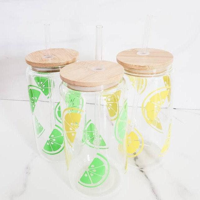 Mommy and Me Matching Summer Fruit Cups Drinkware La Vie Bien Mommy and Me Matching Summer Fruit Cups
