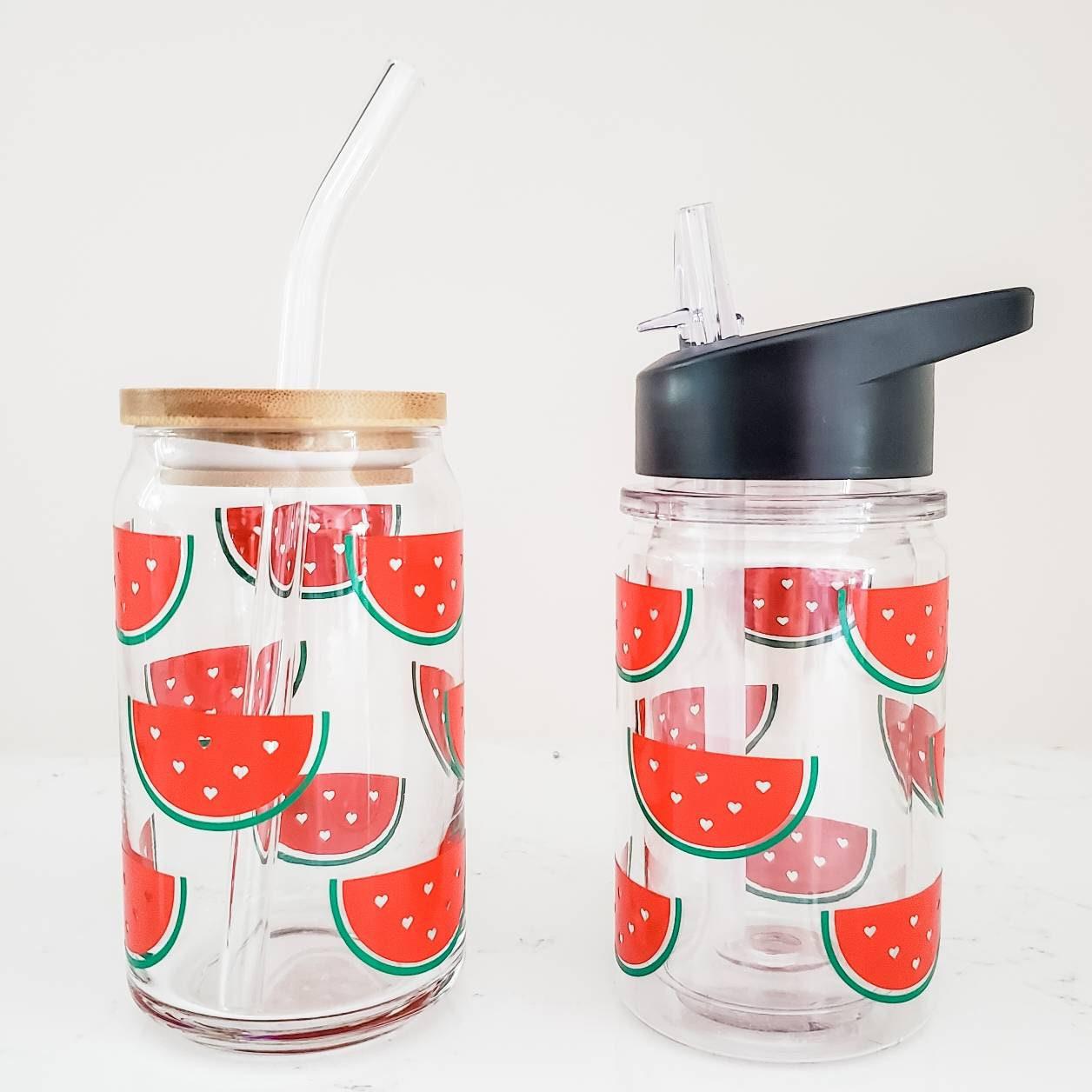 Mommy and Me Matching Summer Fruit Cups Drinkware La Vie Bien Mommy and Me Matching Summer Fruit Cups