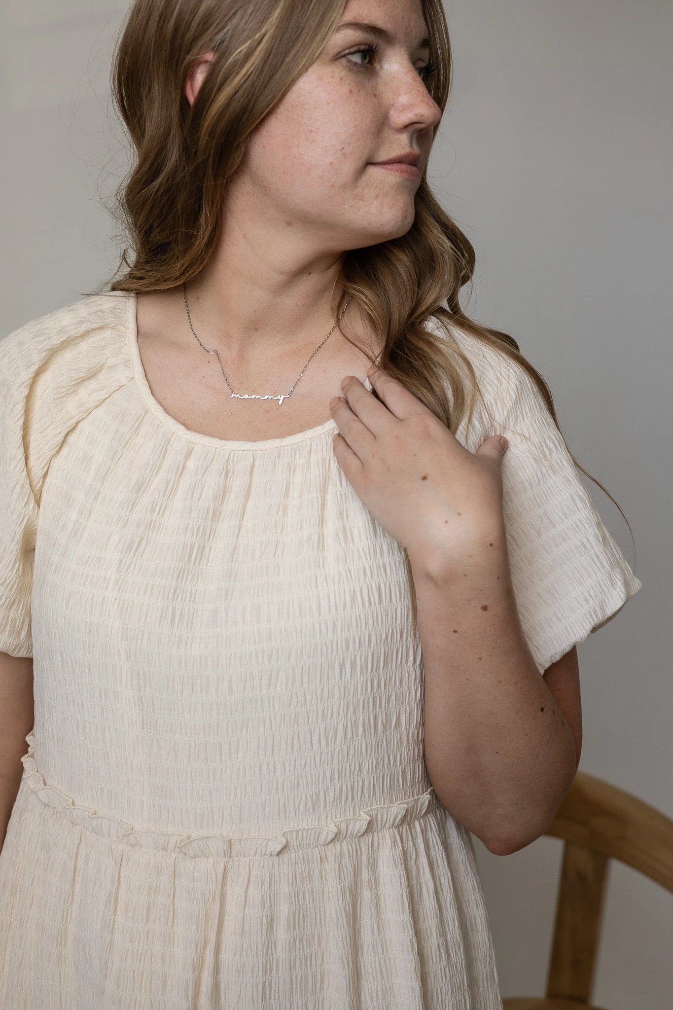 "Mommy" Necklace by Rose & Clay