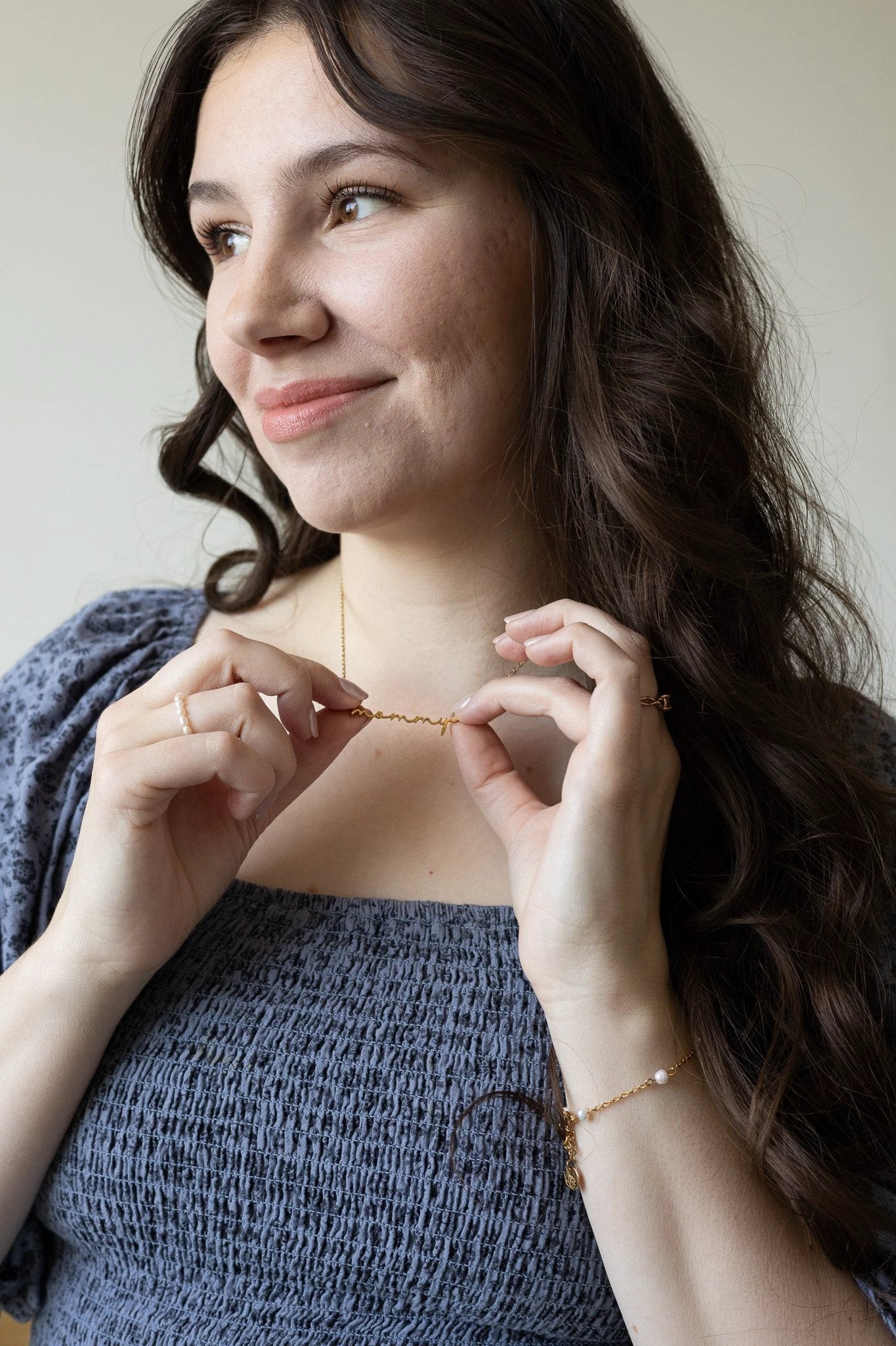 "Mommy" Necklace by Rose & Clay