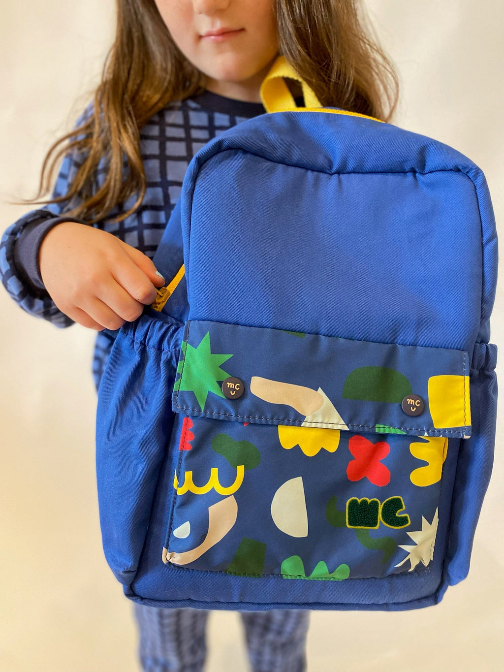 Mon Coeur Recycled Backpack Backpack La Vie Bien Mon Coeur Recycled Backpack