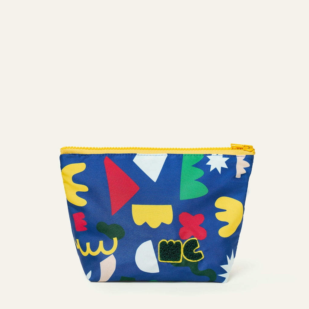 Mon Coeur Recycled Zipper Pouch Pencil Case La Vie Bien Mon Coeur Recycled Zipper Pouch
