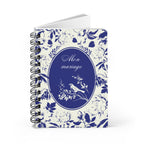 Mon mariage French Elegant Floral Spiral Notebook for Wedding planning Paper products La Vie Bien Mon mariage French Elegant Floral Spiral Notebook for Wedding planning