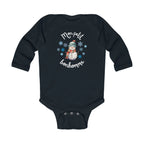 Mon petit bonhomme de neige baby bodysuit by Printify