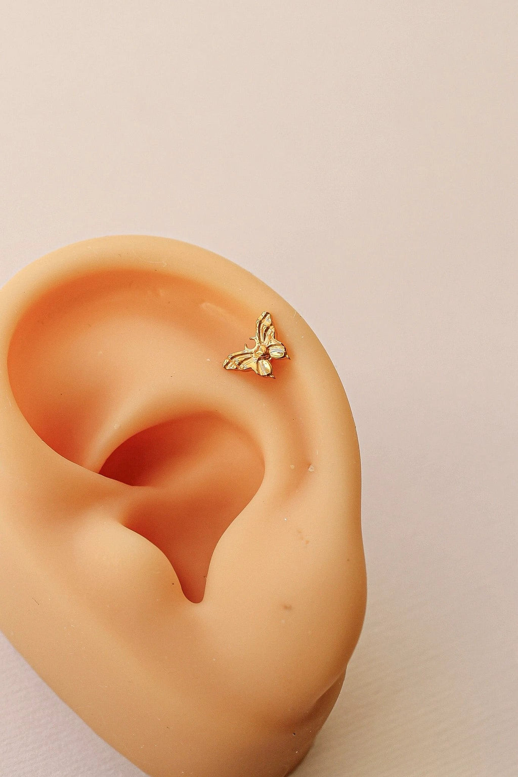 Monarch Flat Back Stud by Rose & Clay
