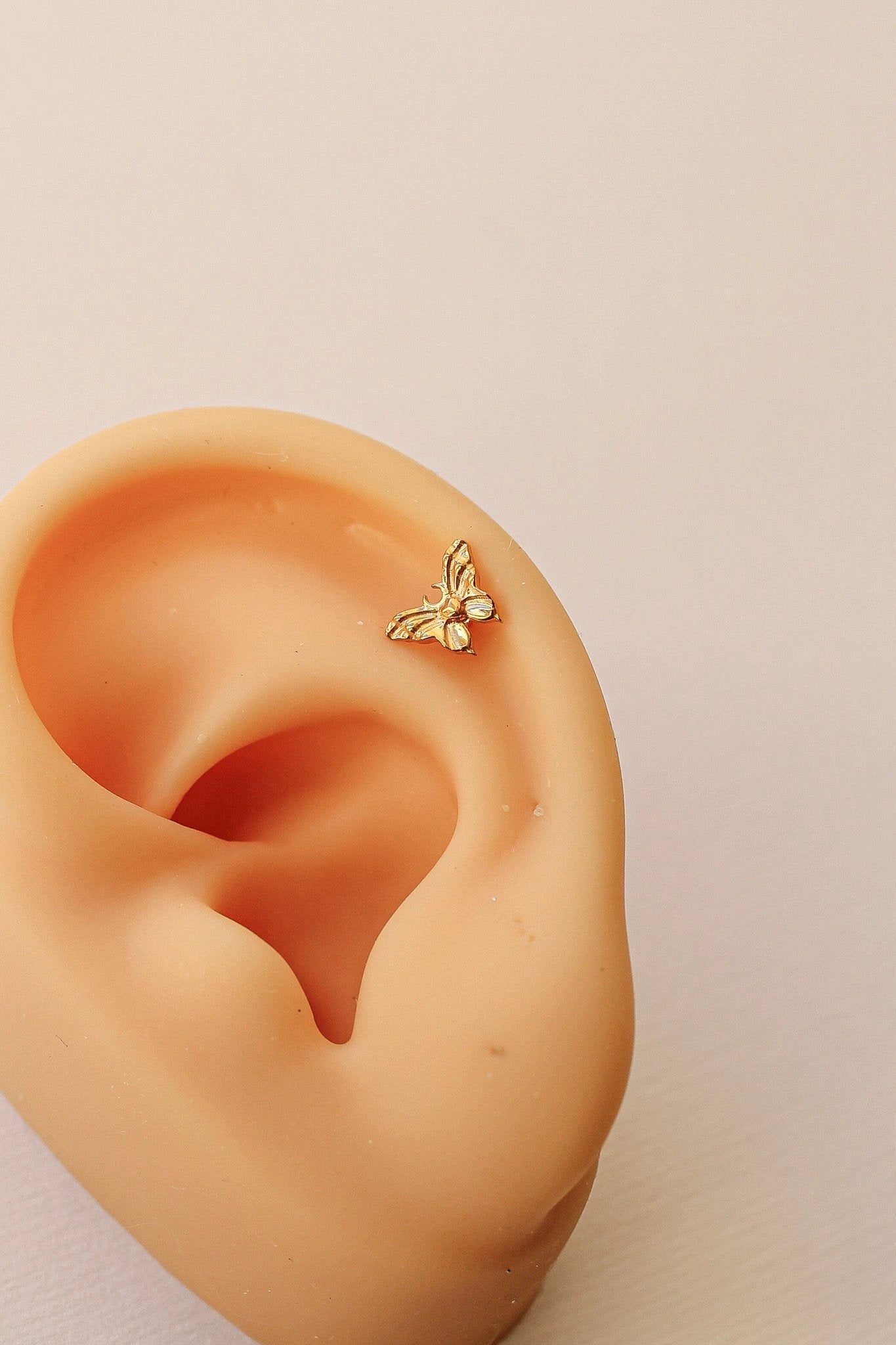 Monarch Flat Back Stud by Rose & Clay
