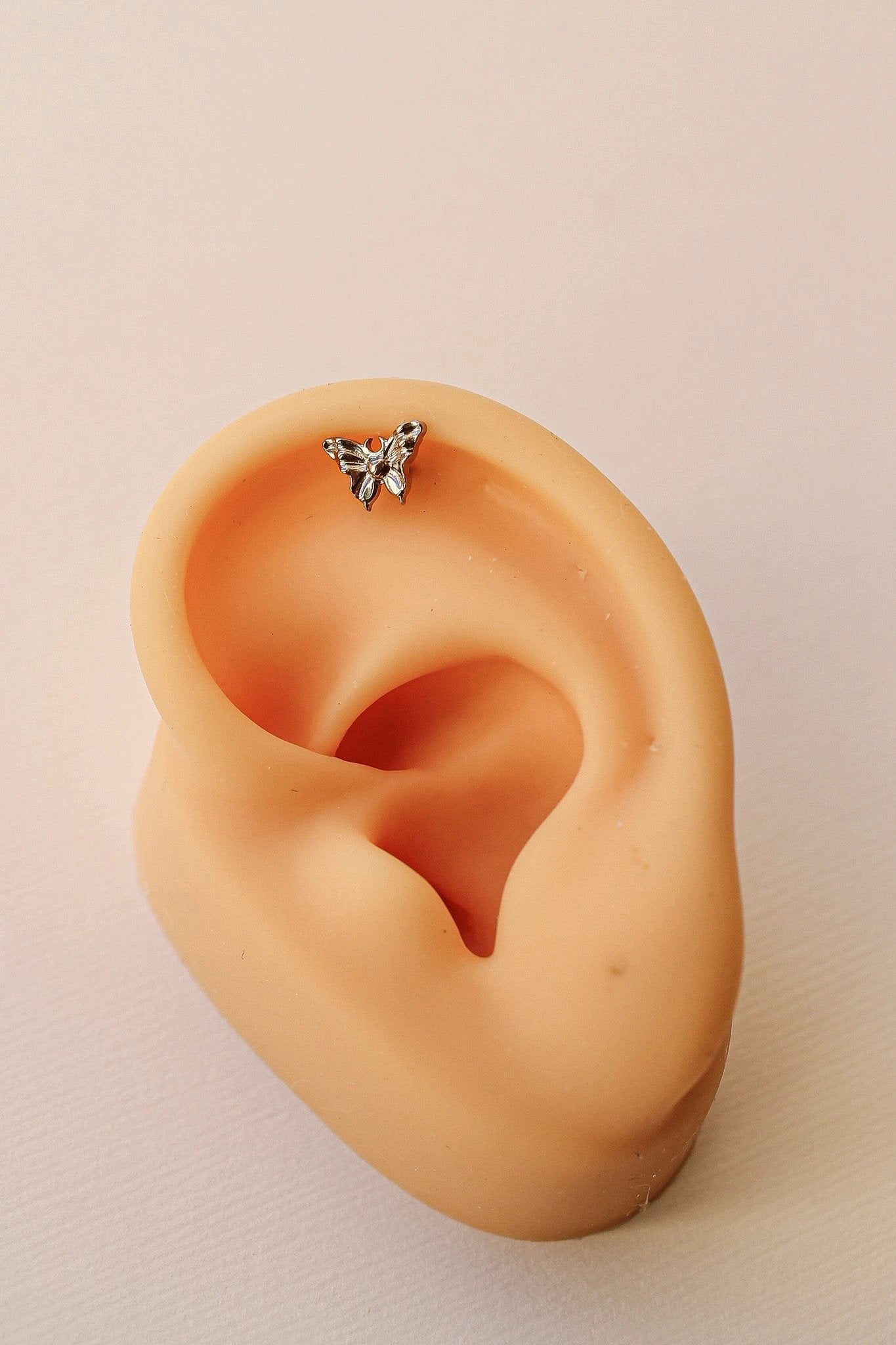 Monarch Flat Back Stud by Rose & Clay