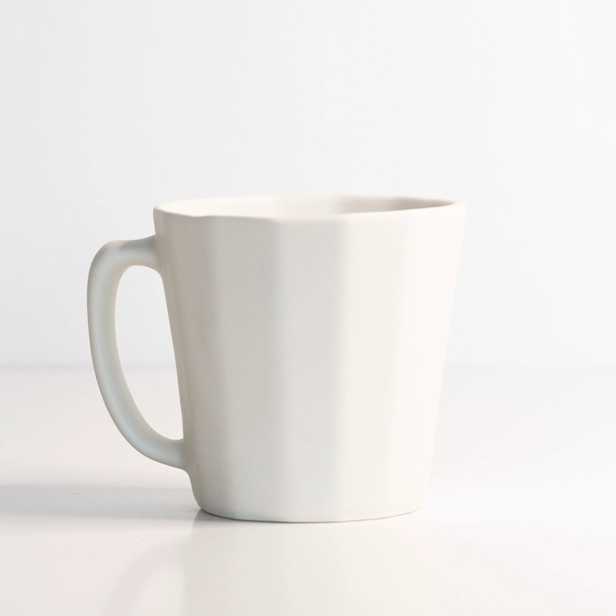 Monday Mug - Handmade Porcelain Coffee Cup