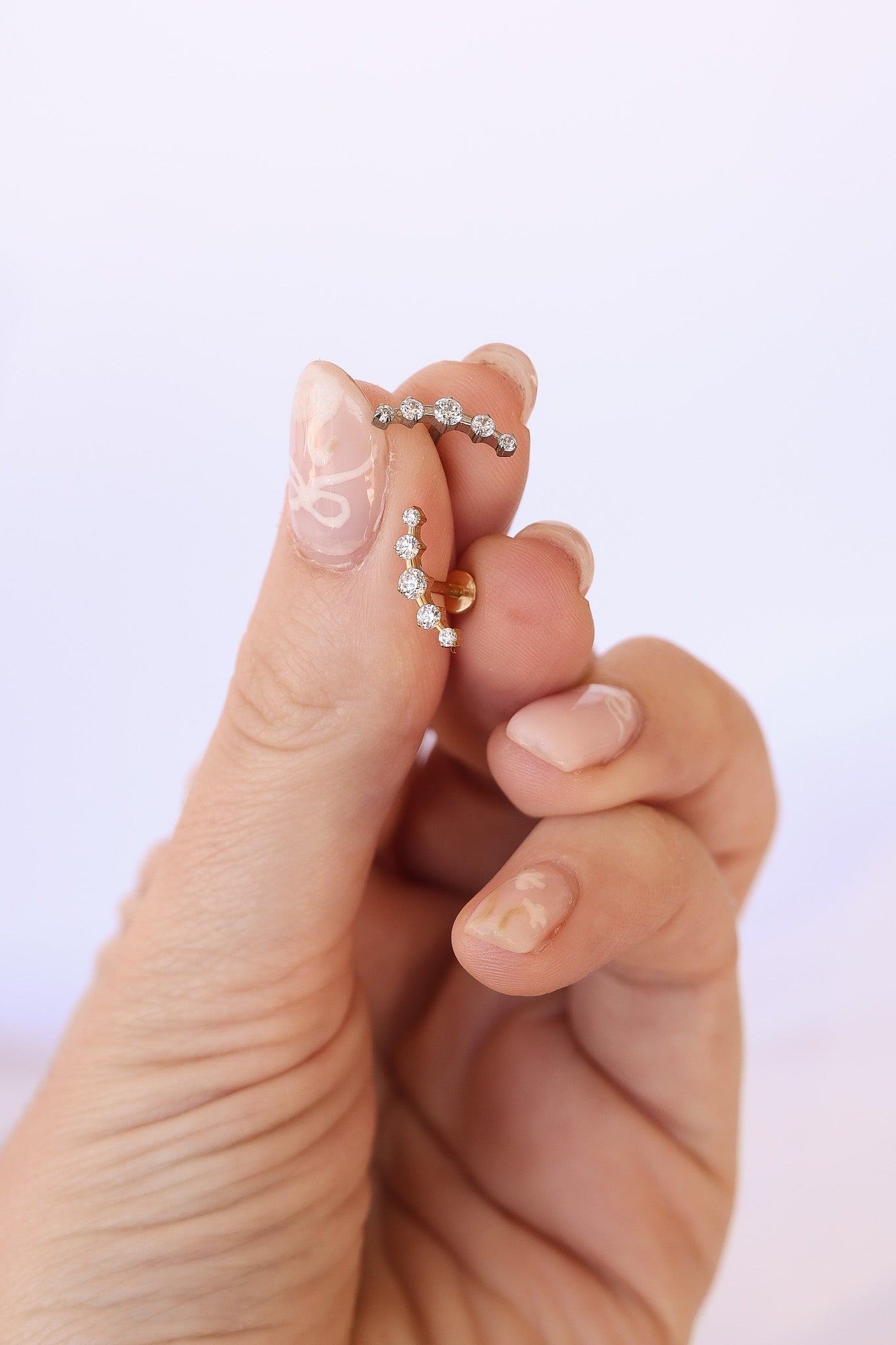 Monroe Flat Back Stud flat back La Vie Bien Monroe Flat Back Stud
