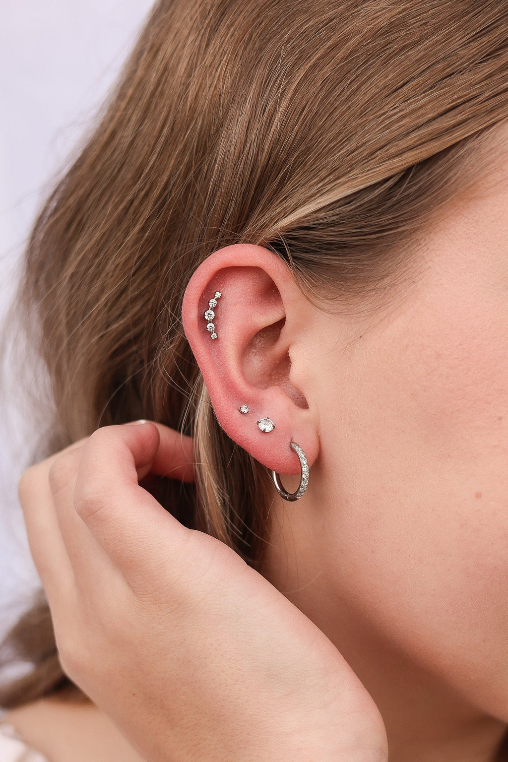 Monroe Flat Back Stud flat back La Vie Bien Monroe Flat Back Stud