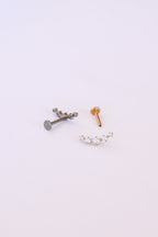 Monroe Flat Back Stud flat back La Vie Bien Monroe Flat Back Stud