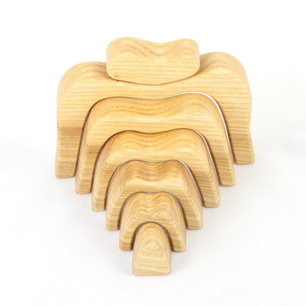 Natural Caves Wooden Stacking Toy
