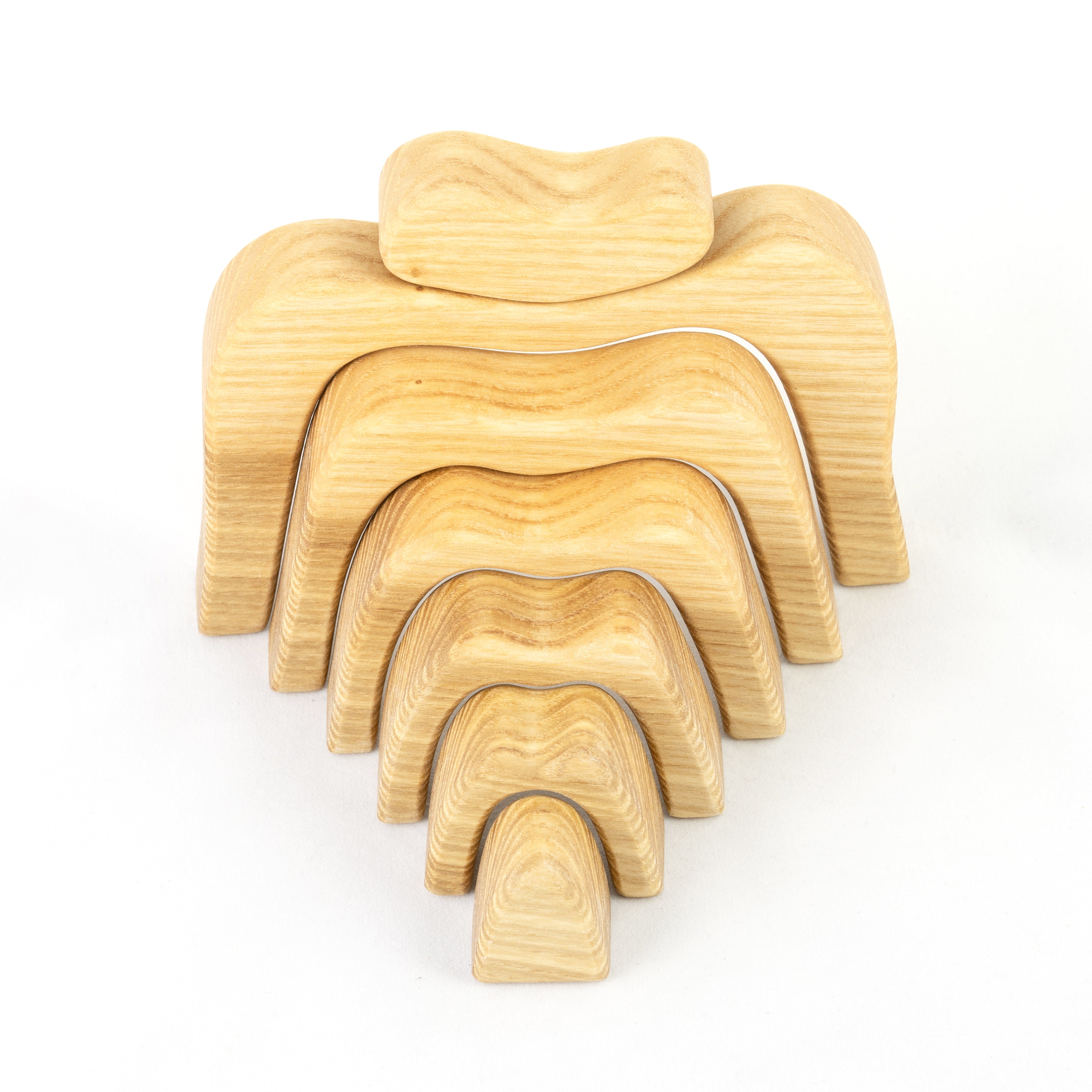 Natural Caves Wooden Stacking Toy