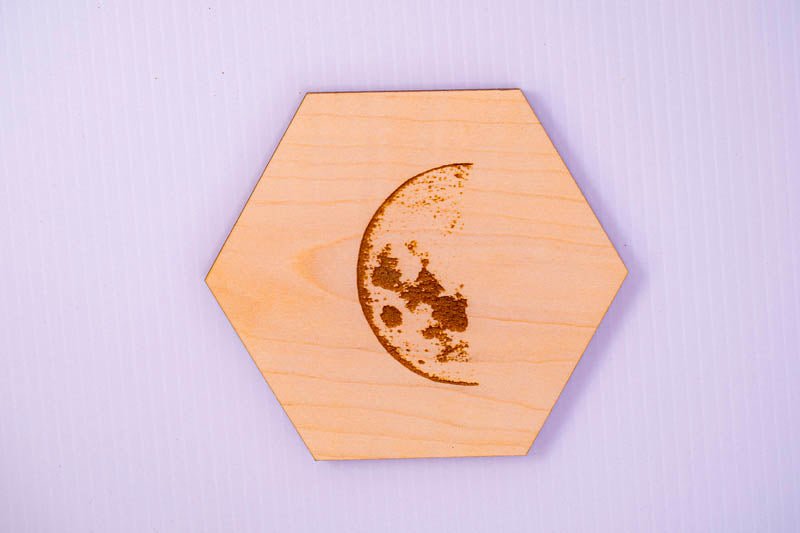 Moon Phase Coaster Coasters La Vie Bien Moon Phase Coaster