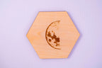 Moon Phase Coaster Coasters La Vie Bien Moon Phase Coaster
