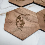 Moon Phase Coaster Coasters La Vie Bien Moon Phase Coaster