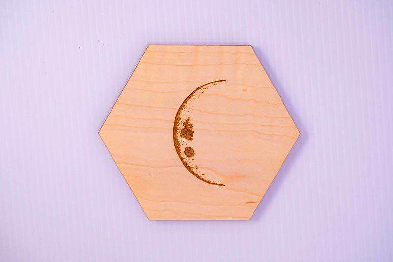 Moon Phase Coaster Coasters La Vie Bien Moon Phase Coaster