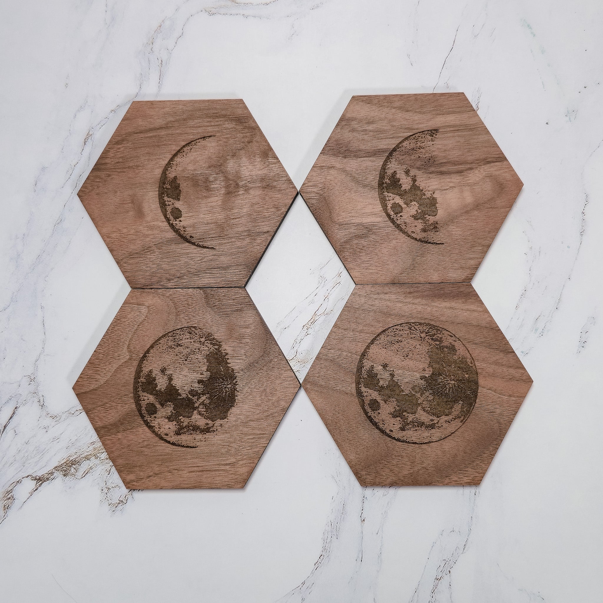 Moon Phase Coaster Coasters La Vie Bien Moon Phase Coaster