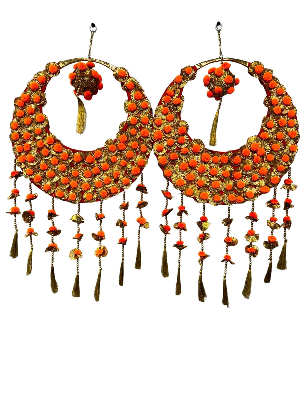 Moon & Tassel Hanging, Set of 2 Festive Decor La Vie Bien Moon & Tassel Hanging, Set of 2