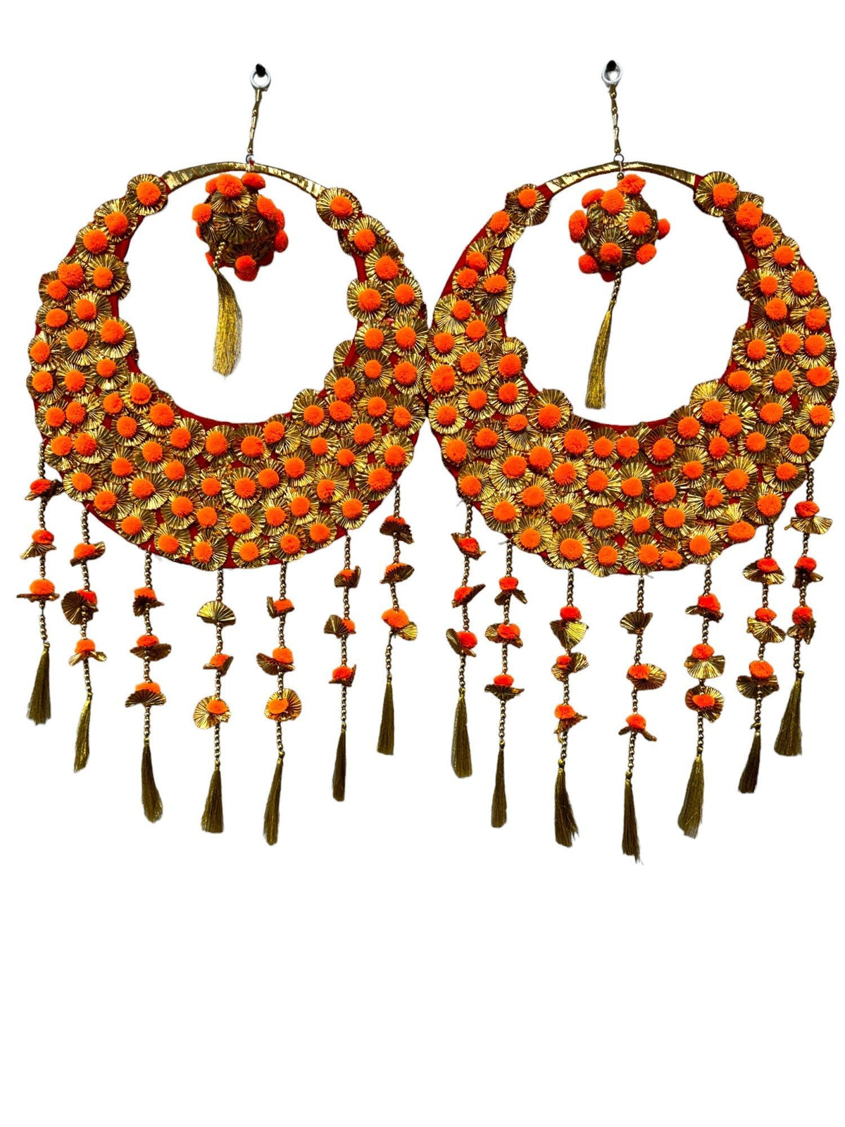 Moon & Tassel Hanging, Set of 2 Festive Decor La Vie Bien Moon & Tassel Hanging, Set of 2